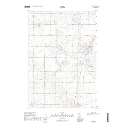 2018 Map of Spooner, 2018 Print