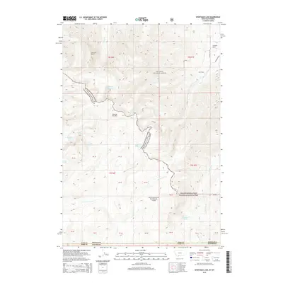 2014 Map of Sportsman Lake, 2014 Print