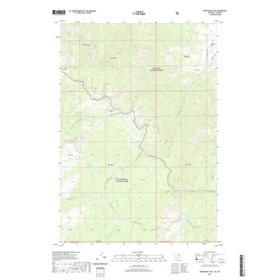 2020 Map of Sportsman Lake, 2020 Print