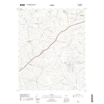2019 Map of Spot, 2019 Print