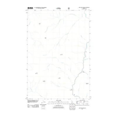 2011 Map of Spot Mountain, 2011 Print