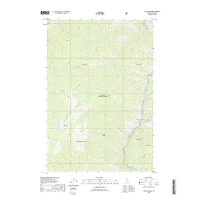 2020 Map of Spot Mountain, 2020 Print