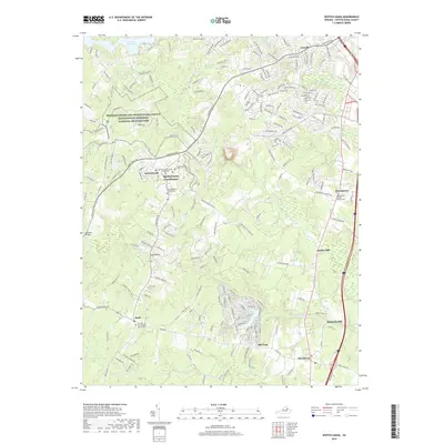 2019 Map of Spotsylvania, 2019 Print
