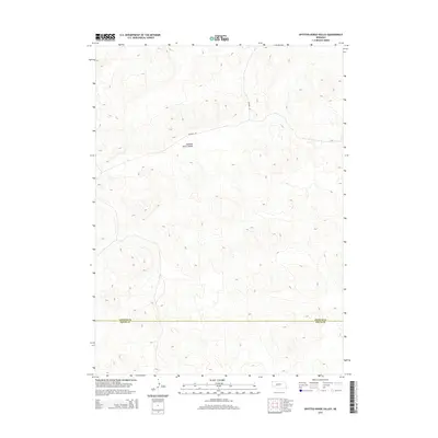 2014 Map of Spotted Horse Valley, 2014 Print