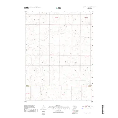 2017 Map of Spotted Horse Valley, 2017 Print