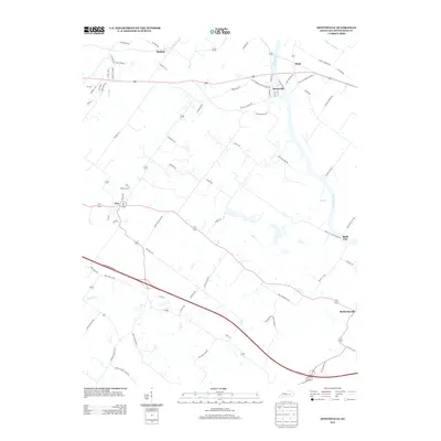 2013 Map of Spottsville, 2013 Print