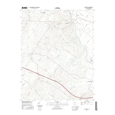 2016 Map of Spottsville, 2016 Print