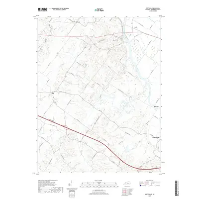 2019 Map of Spottsville, 2019 Print