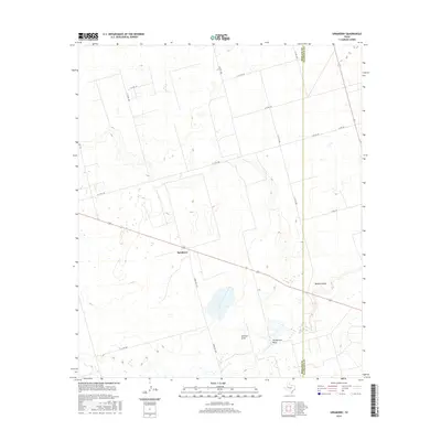 2016 Map of Spraberry, 2016 Print