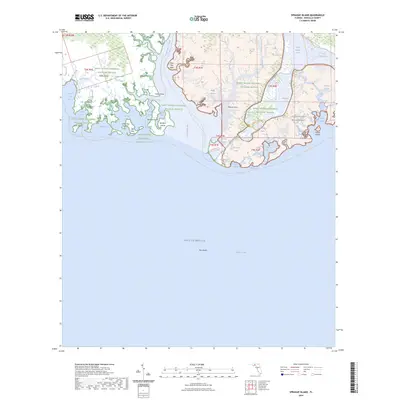 2024 Map of Sprague Island, 2024 Print