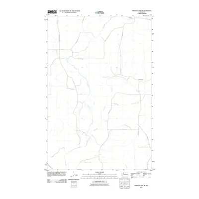 2011 Map of Sprague Lake NE, 2011 Print