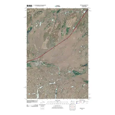 2011 Map of Sprague, 2011 Print