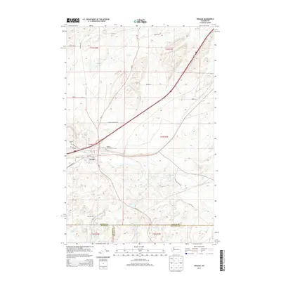 2014 Map of Sprague, 2014 Print