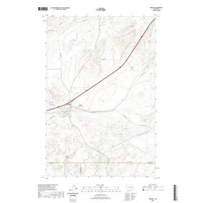 2020 Map of Sprague, 2020 Print