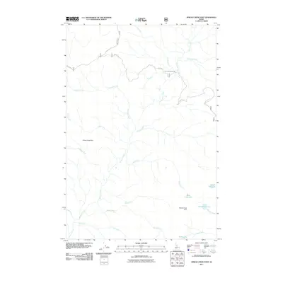 2011 Map of Spread Creek Point, 2011 Print