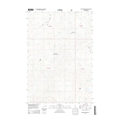 2013 Map of Spread Creek Point, 2013 Print