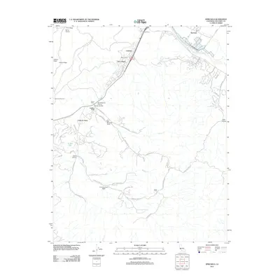 2012 Map of Spreckels, 2012 Print