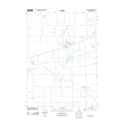 2011 Map of Spring Arbor, 2011 Print