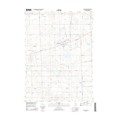2014 Map of Spring Arbor, 2014 Print