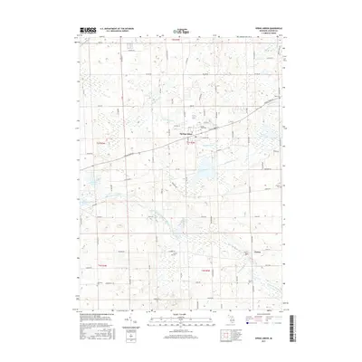 2017 Map of Spring Arbor, 2017 Print