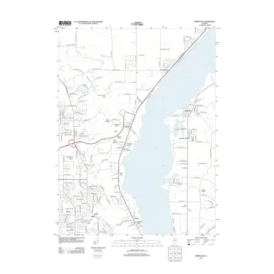 2012 Map of Spring Bay, 2012 Print