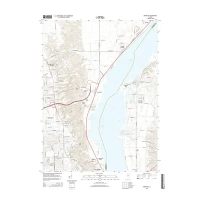2015 Map of Spring Bay, 2015 Print