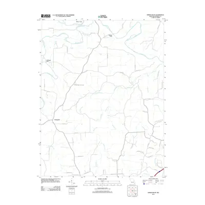 2012 Map of Spring Bluff, 2012 Print