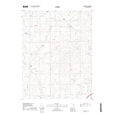 2017 Map of Spring Bluff, 2017 Print