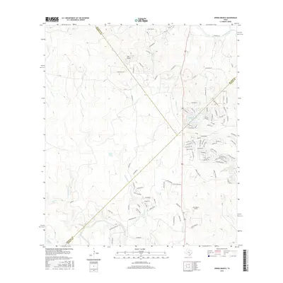 2016 Map of Spring Branch, 2016 Print