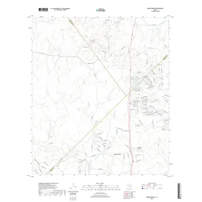 2019 Map of Spring Branch, 2019 Print