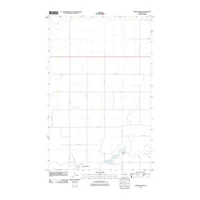 2011 Map of Spring Brook, 2011 Print