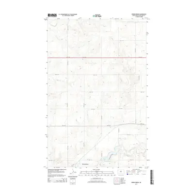 2014 Map of Spring Brook, 2014 Print