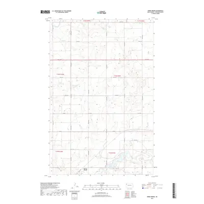2017 Map of Spring Brook, 2017 Print