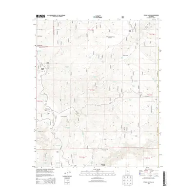 2013 Map of Spring Canyon, 2013 Print