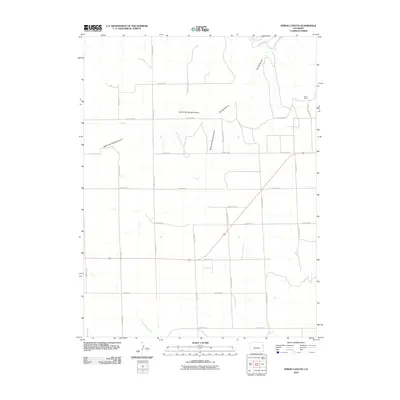 2010 Map of Spring Canyon, 2010 Print