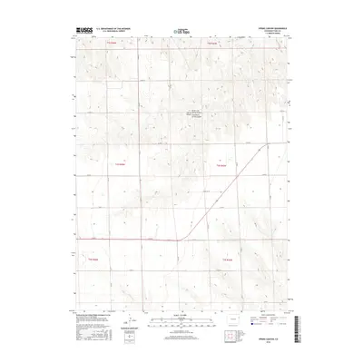 2016 Map of Spring Canyon, 2016 Print