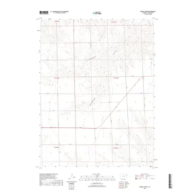 2019 Map of Spring Canyon, 2019 Print