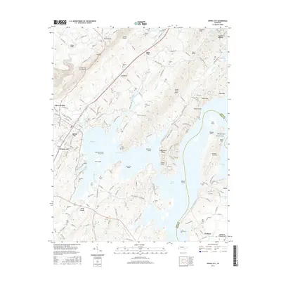 2016 Map of Spring City, 2016 Print