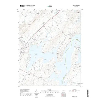 2019 Map of Spring City, 2019 Print