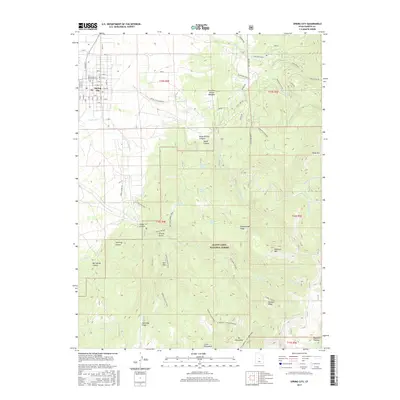 2017 Map of Spring City, 2017 Print
