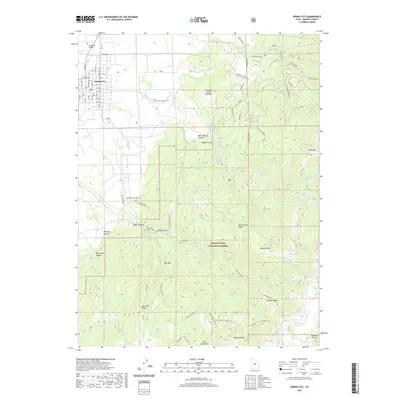 2020 Map of Spring City, 2020 Print