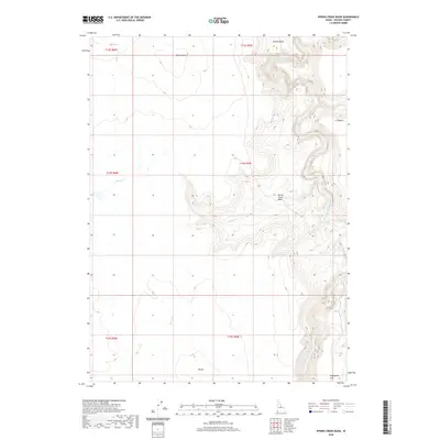 2020 Map of Spring Creek Basin, 2020 Print