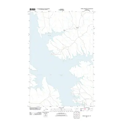 2011 Map of Spring Creek Bay, 2011 Print