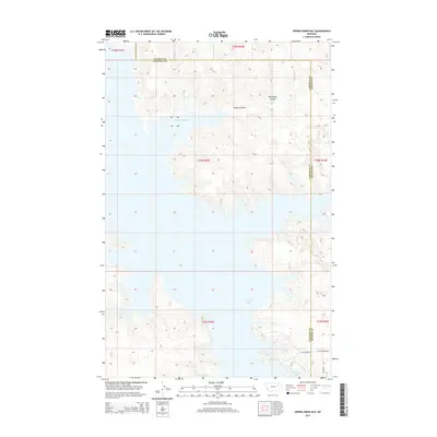 2014 Map of Spring Creek Bay, 2014 Print