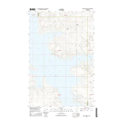 2017 Map of Spring Creek Bay, 2017 Print