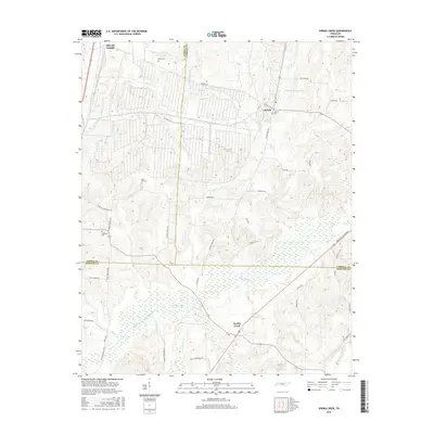 2016 Map of Spring Creek, 2016 Print