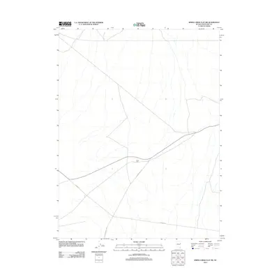 2012 Map of Spring Creek Flat NW, 2012 Print