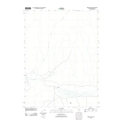 2011 Map of Spring Creek, 2011 Print