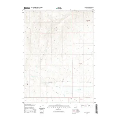 2015 Map of Spring Creek, 2015 Print