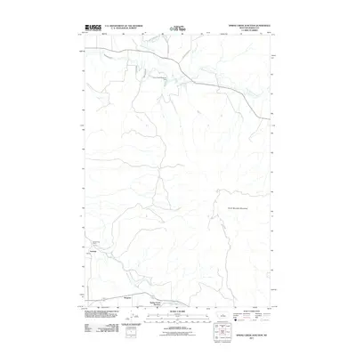 2011 Map of Spring Creek Junction, 2011 Print